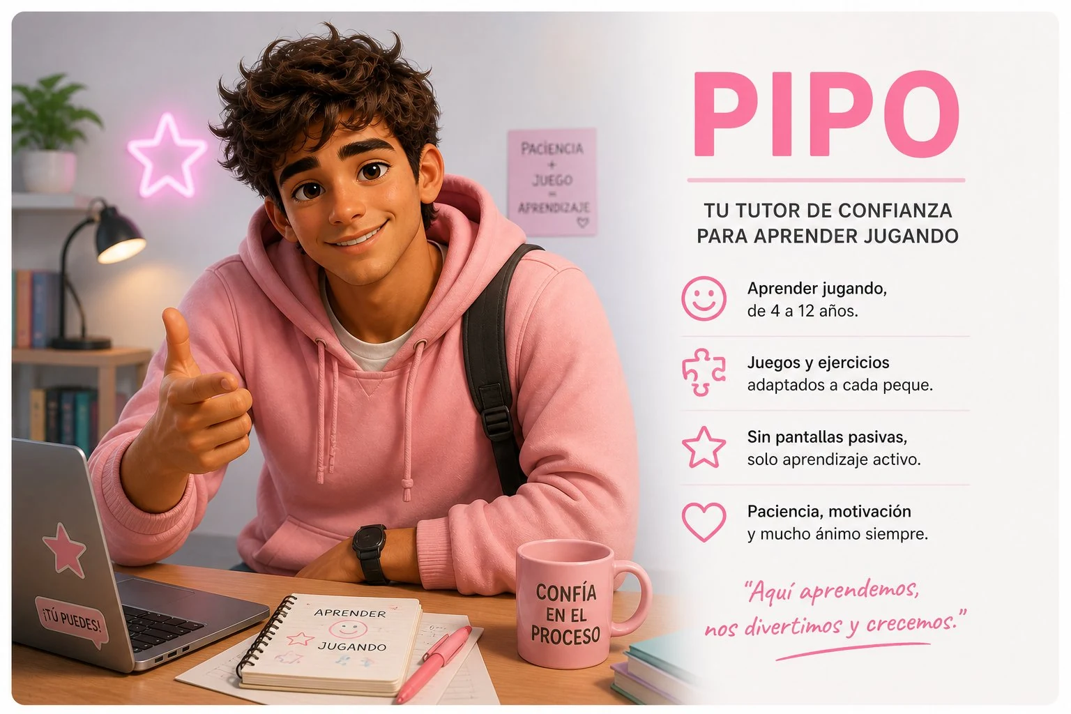 Pipo — Tutor IA · Infantil